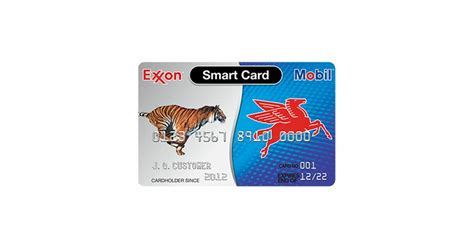 exxon mobil smart card info